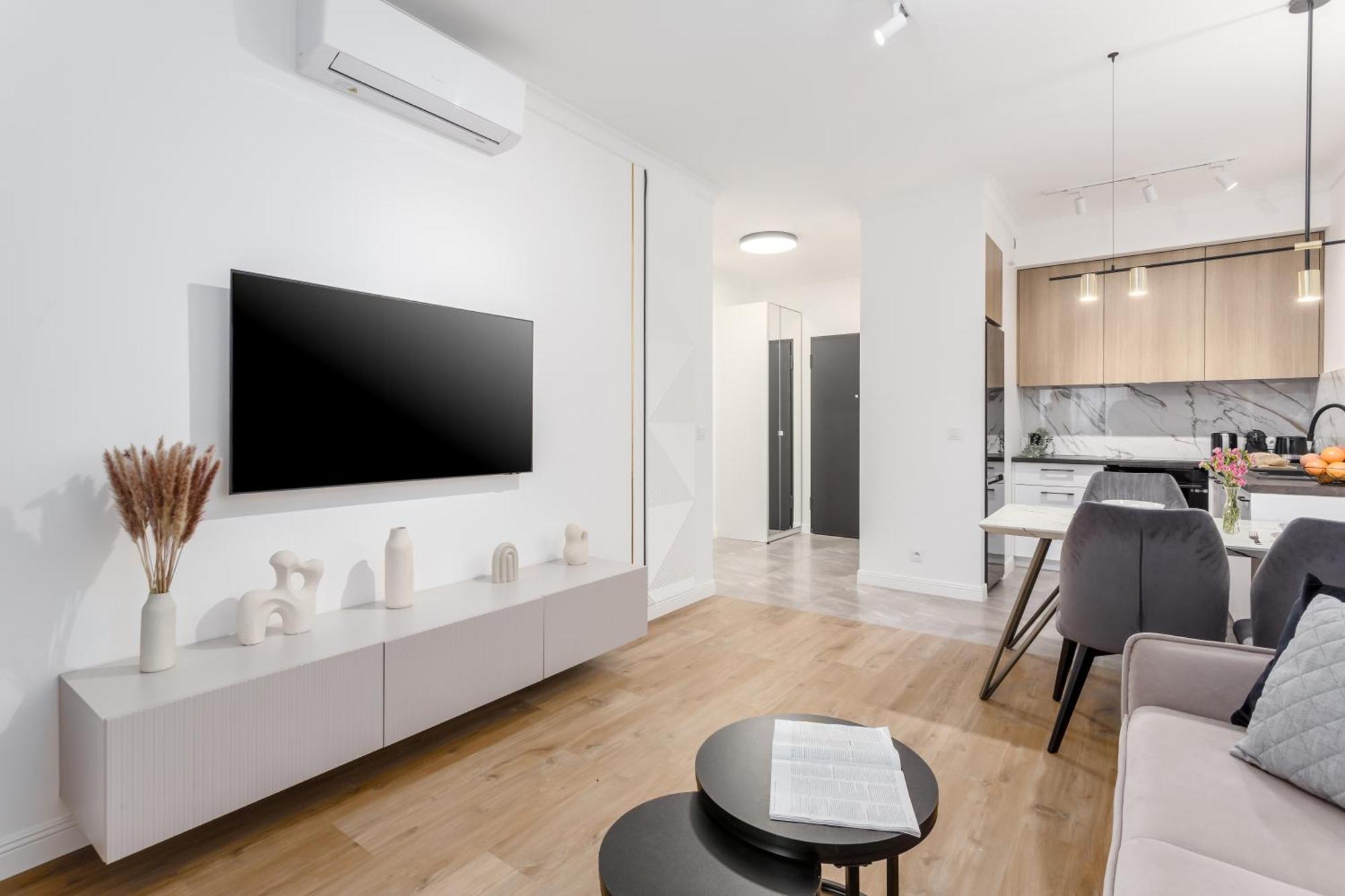 Warsaw View Prestige Apartment מראה חיצוני תמונה