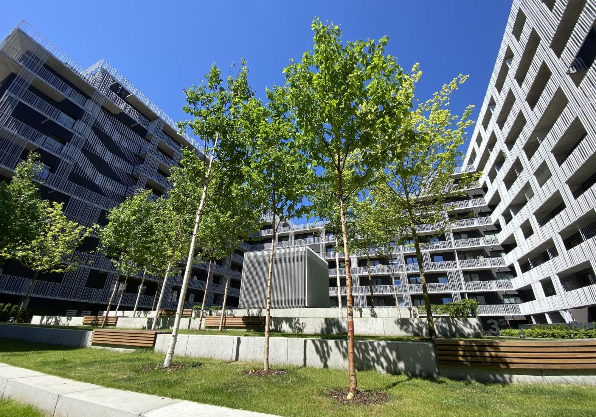 Warsaw View Prestige Apartment מראה חיצוני תמונה